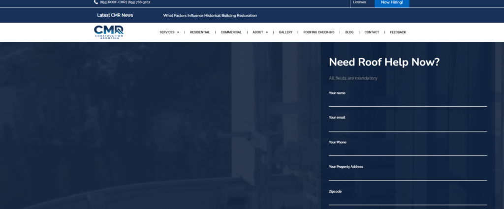 CMR Construction & Roofing (St. Louis)