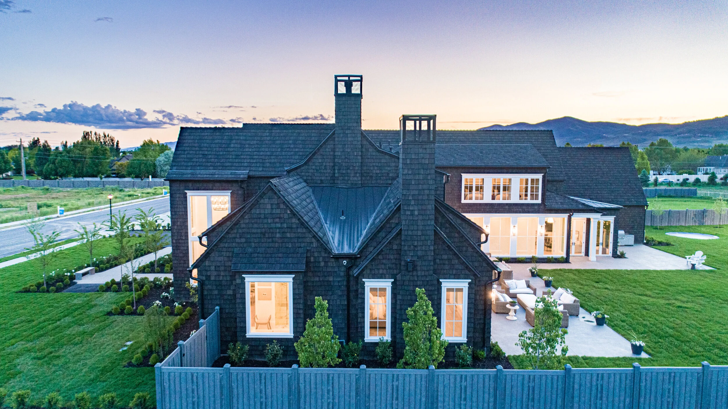Design-Builder: Cambridge Home Company | Photographer: Drone Your Homes 