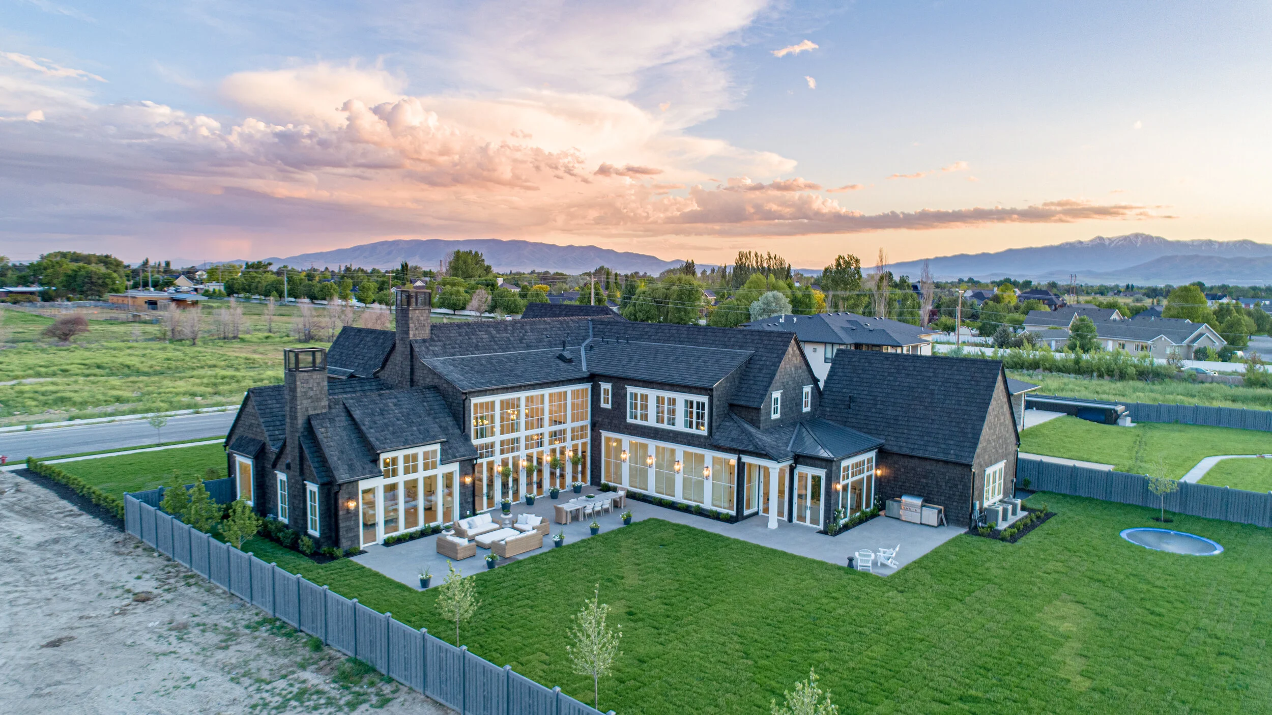 Design-Builder: Cambridge Home Company | Photographer: Drone Your Homes 
