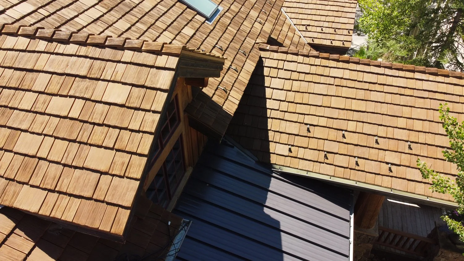 synthetic live oak roof