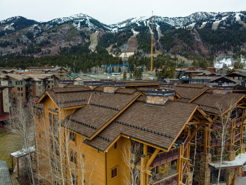 Architectural synthetic wood shake shingles