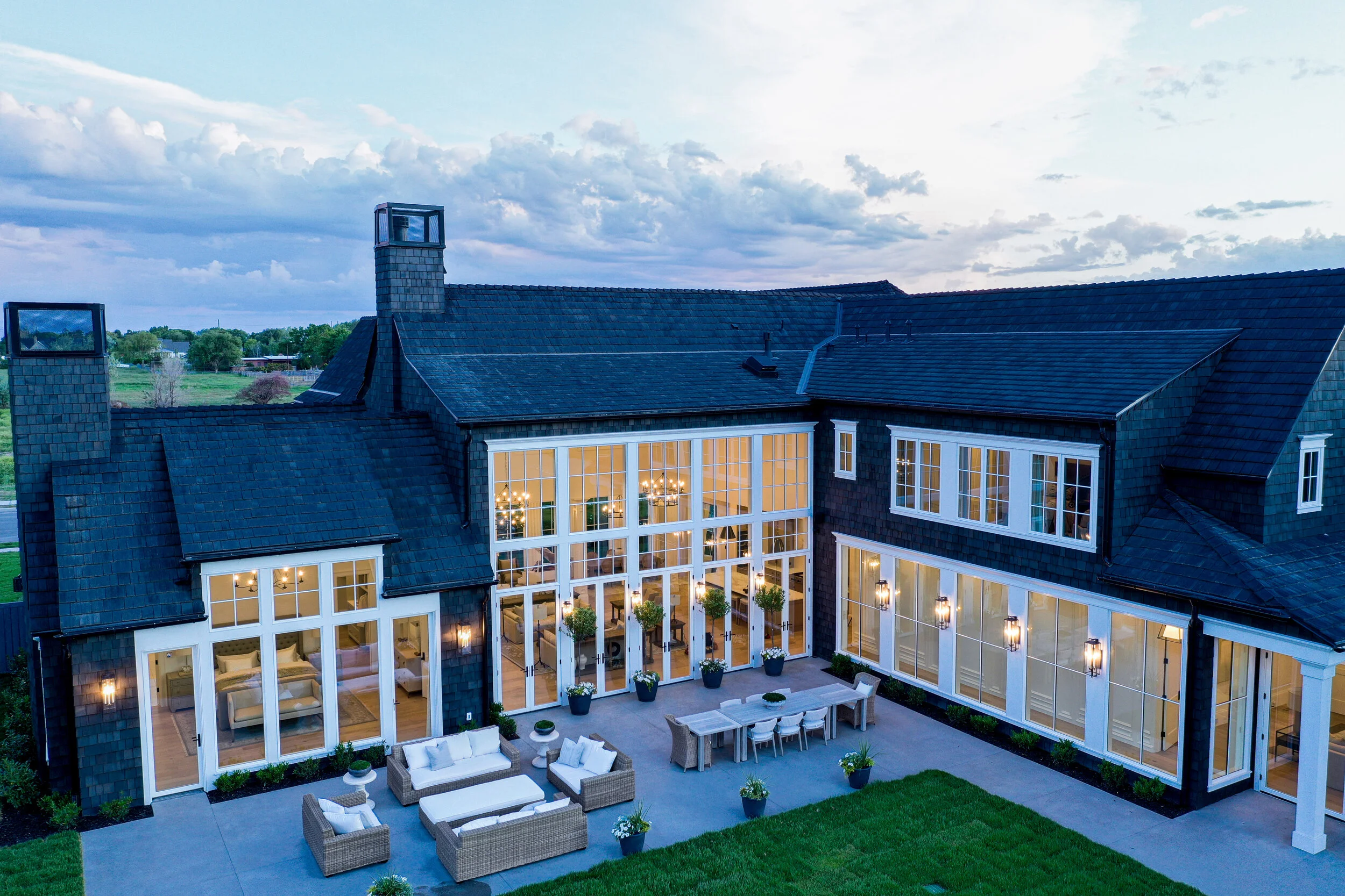 Design-Builder: Cambridge Home Company | Photographer: Drone Your Homes 