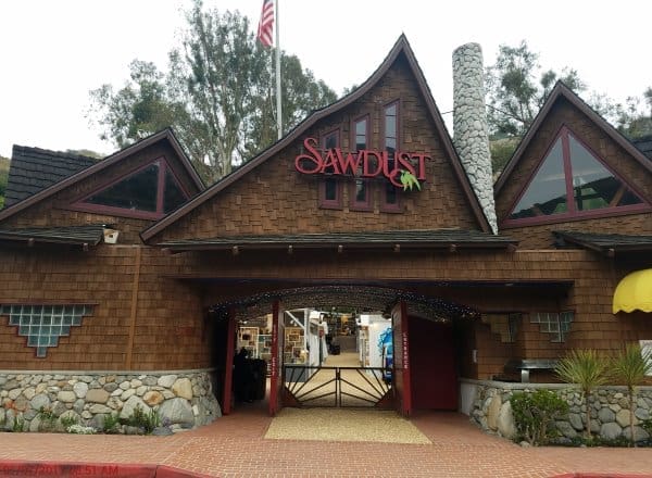 CEDUR Walden shake roof at the Sawdust Art Festival in Laguna Beach, California.