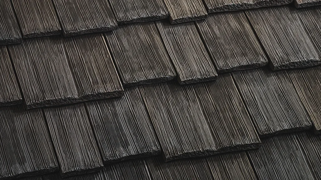 Polymer fire resistant hail resistant roofing tiles