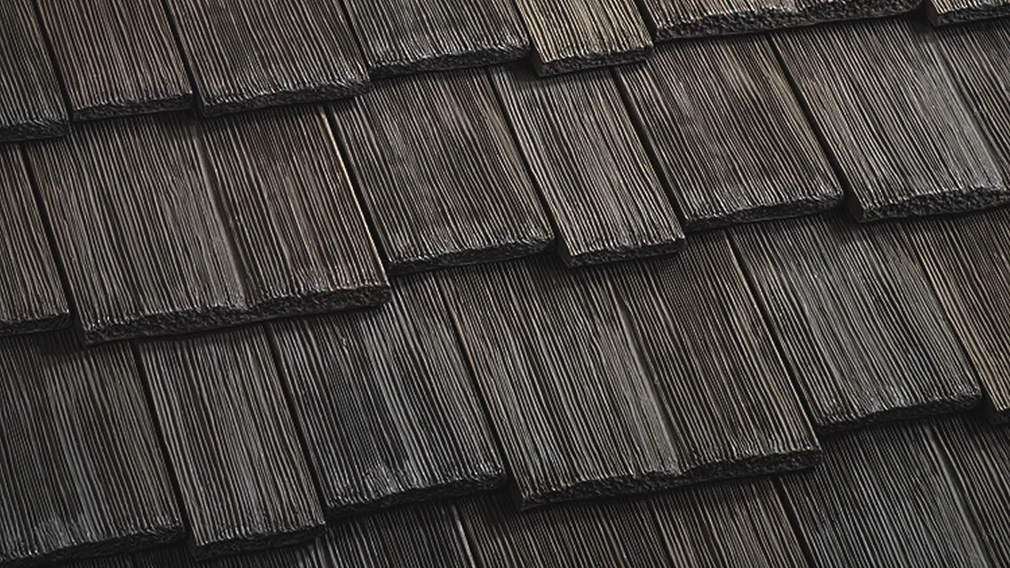 Polymer fire resistant hail resistant roofing tiles