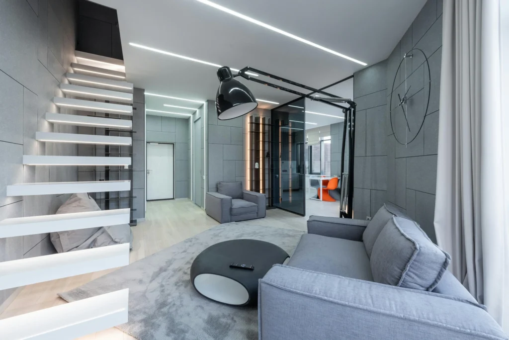 Interior of a modern styled house