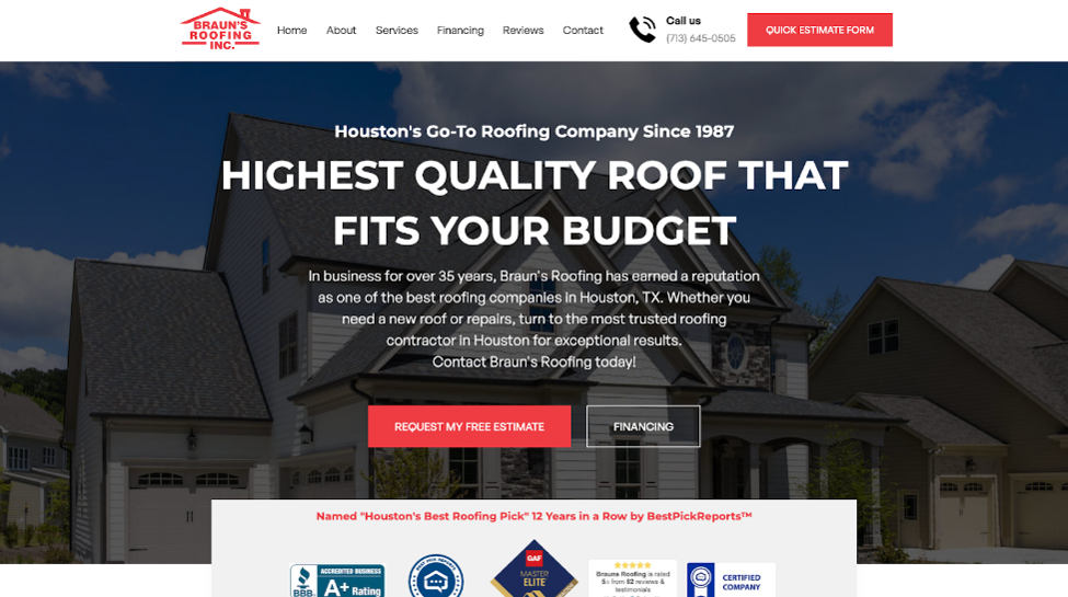 Braun's Roofing